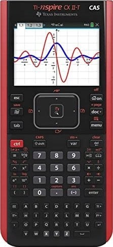 Calculator grafic avansat Texas Instruments TI-Nspire™ CX II-T CAS, afisaj color