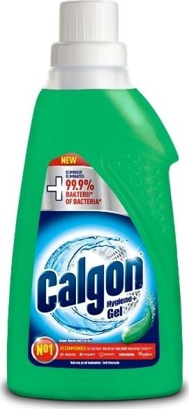 Gel detartrant pentru mașină de spălat Calgon Hygiene Plus 750ml