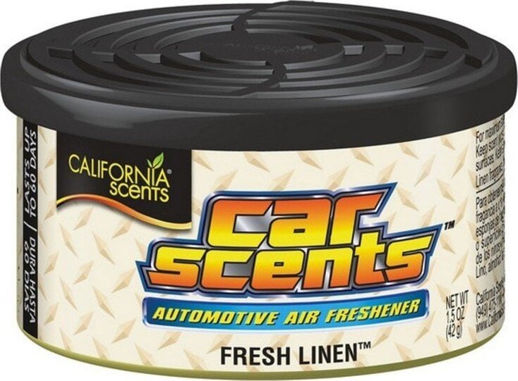 California Scents Odorizant auto California Scents Fresh Linen Gumă de mestecat