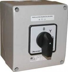 Cam L-O-P 100A în negru butonul de carcasă (SK100-3.8368OB18)