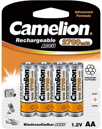 Baterie Camelion Reîncărcabilă AA / R6 2700mAh 4 buc.