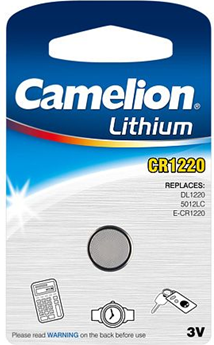 Camelion CR1220 3V 40mAh baterie plata cu litiu Set 1 Bucata
