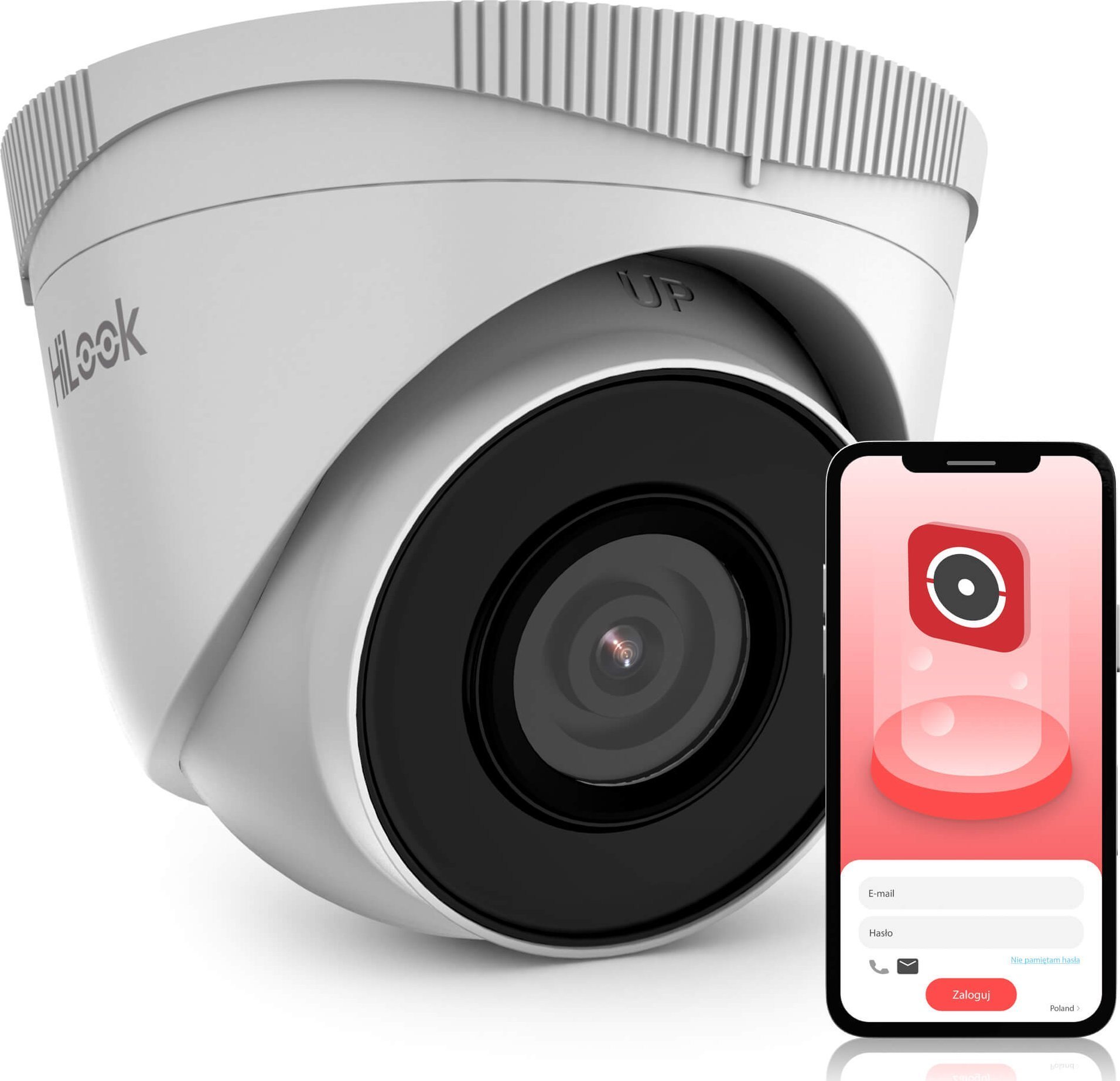 Cameră IP HiLook Cameră IP Hilook de la Hikvision 2MP dom IPCAM-T2 2.8mm