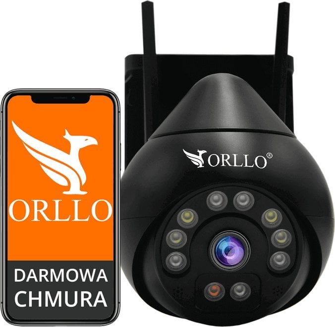Cameră IP ORLLO Cameră IP Orllo Z8 Pro Wifi Exterior Rotativ Night Color 4Mp