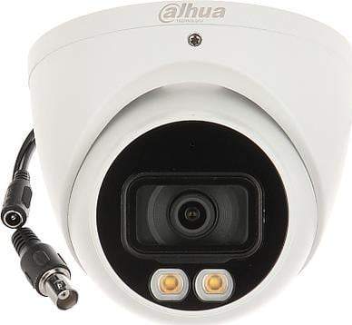 Camera supraveghere HDCVI HAC-HDW1239T-A-LED-0280B-S2, Dahua, 2 Mpx, Raza 40 m, Alb