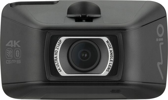 Camera video auto Mio MiVue 886, 4K Ultra HD, Wi-Fi 5, Bluetooth, GPS, Night Vision, Negru