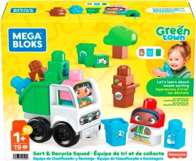 Camion de gunoi Eco Mattel Mega Bloks (456175)