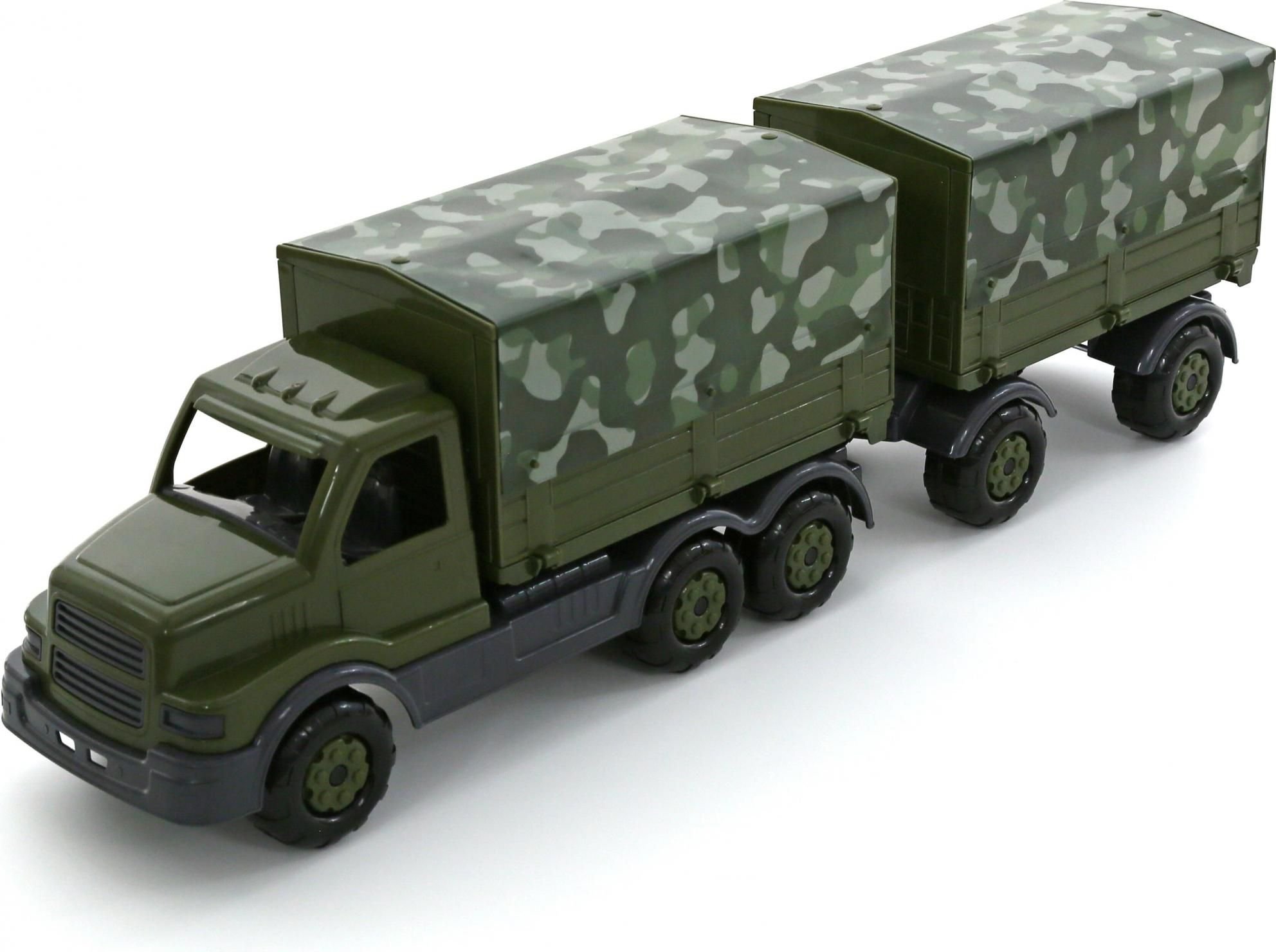 Camion militar de jucarie Polesie, 4049209, 77 cm, Multicolor