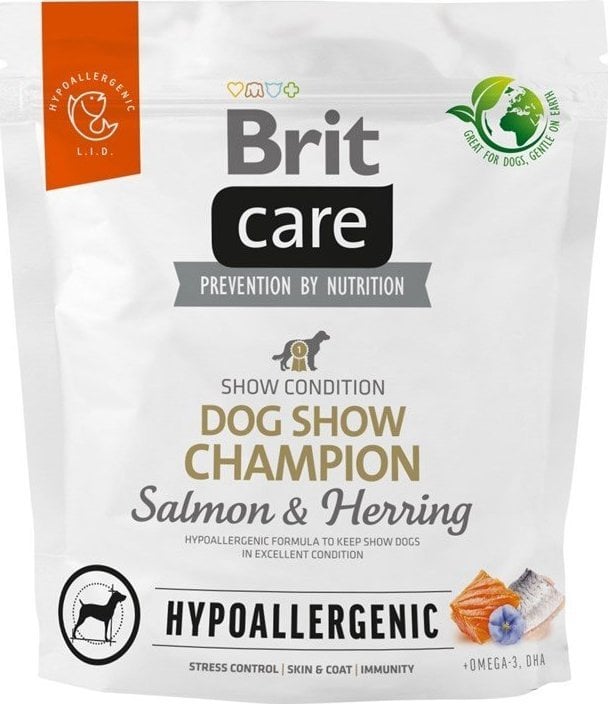 Campion de expoziție pentru câini hipoalergenic Brit Brit Care 1kg