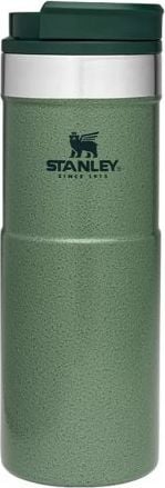 Cana termica Stanley, NeverLeak, 470 ml, Otel inoxidabil, Verde