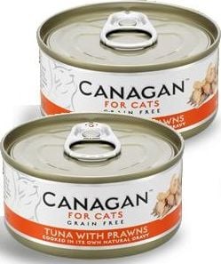 Canagan CANAGAN KOT 75g TON CU Creveti TON / CREVETI /12