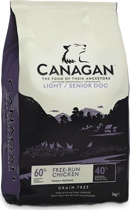 Canagan Dog Grain Free Light si Senior 12 kg