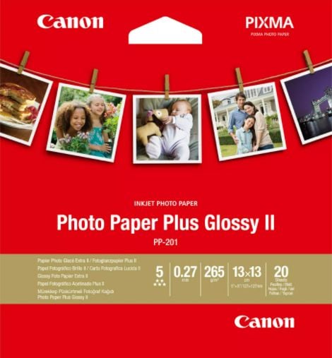 Hârtie pentru imprimantă foto Canon 13x13cm (2311B060)