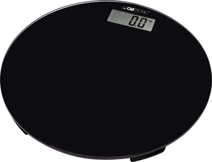Cantare corporale - Cantar corporal Clatronic PW 3369, pana la 150 kg, Ecran LCD, negru
