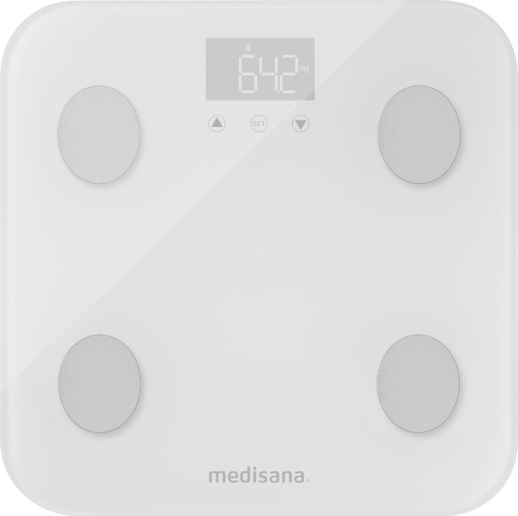 Cantare corporale - Cantar de baie Medisana Cantar analitic WiFi Medisana BS 600 Connect (alb)