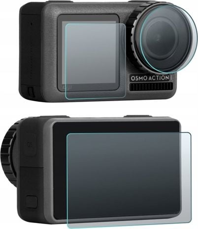 Accesorii Camere Video Sport - Capacul obiectivului de 2x ecran LCD pentru Dji Osmo Acțiune