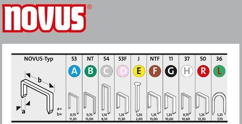 Capse Novus tip D 53 F/10 NOVUS [600 buc.]