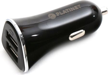 CAR CHARGER 2xUSB negru 3.4a (43719)