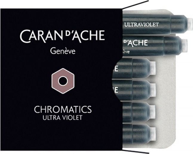Cartușe de cerneală Caran d`Arche Chromatics violet 6 buc
