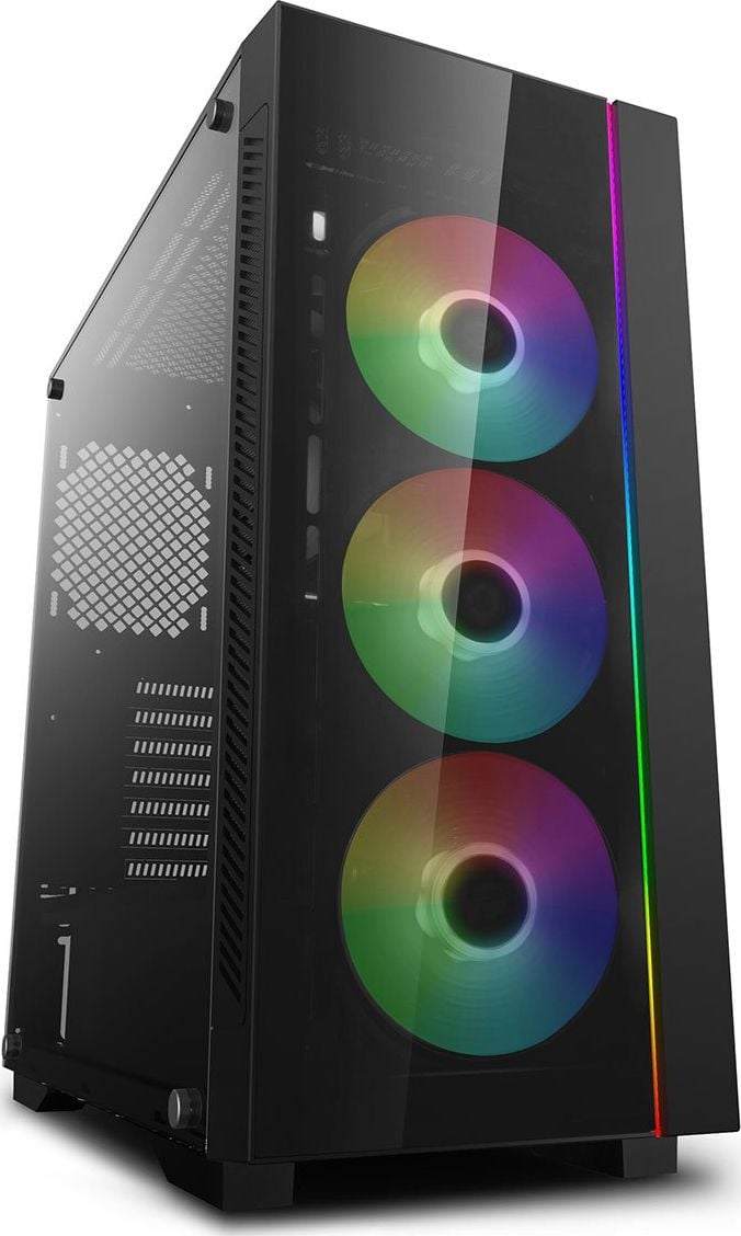 Carcasa DeepCool MATREXX 55 V3 ADD-RGB 3F, Mid-Tower, fara sursa, E-ATX, Black