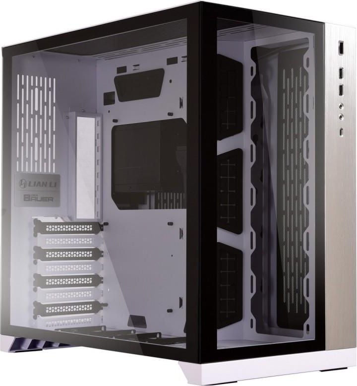 Carcasa Lian Li PC-O11DW Dynamic, Tempered Glass, White