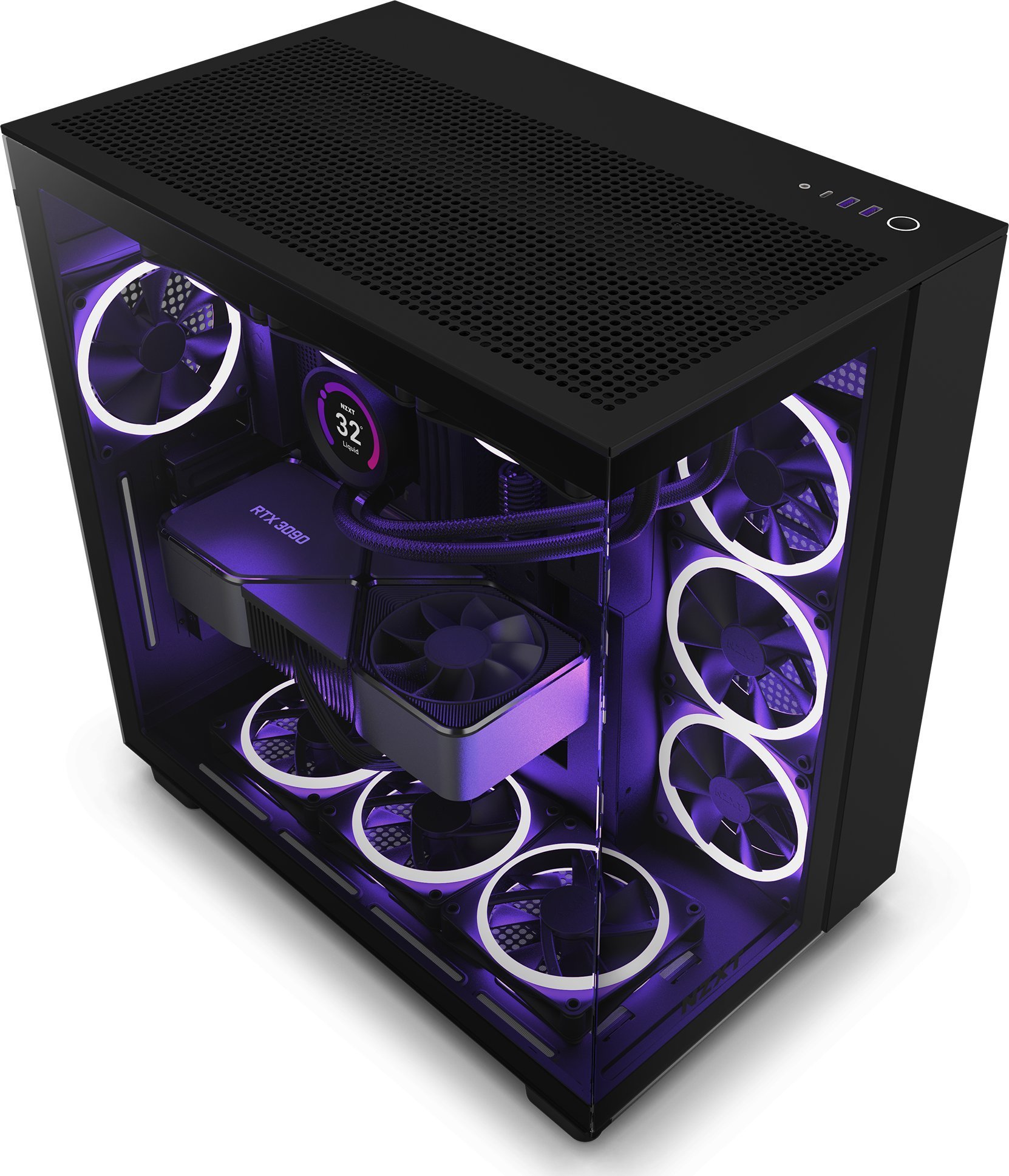 Carcasă Nzxt H9 Flow (CM-H91FB-01)