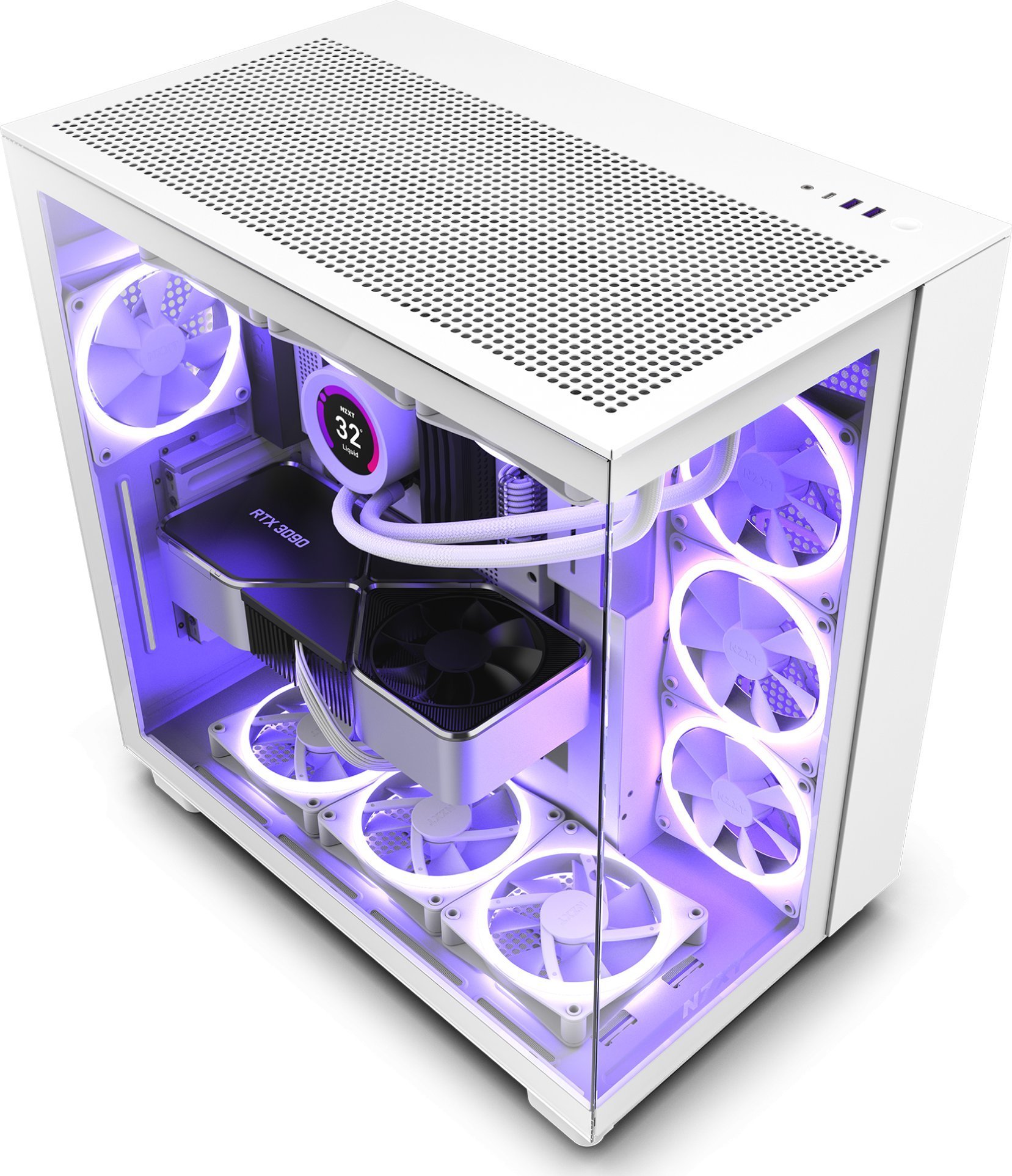 Carcasă Nzxt H9 Flow (CM-H91FW-01)