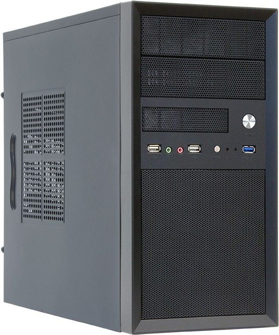 Carcasa PC Chieftec CT-01B (CT-01B-350GPB), Micro ATX (uATX), Negru