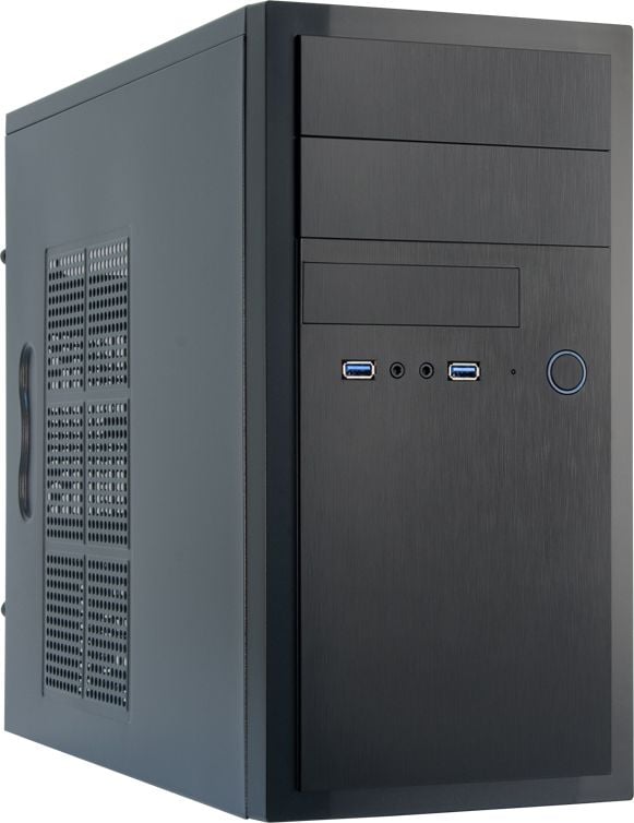 Carcasa PC Chieftec HT-01B (HT-01B-OP), Micro ATX (uATX), Negru