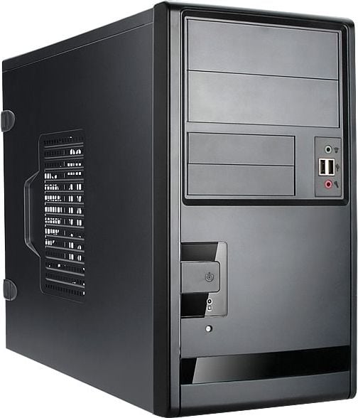 Carcasa PC In Win EM-013 Bezn (OBEM013BOBBZIN), Micro ATX (uATX), Negru