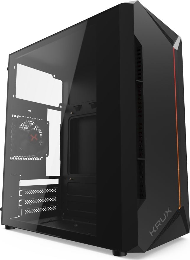 Carcasa PC Krux Astro ARGB (KRX0016) , Mini ITX, Micro ATX , Turnul Midi