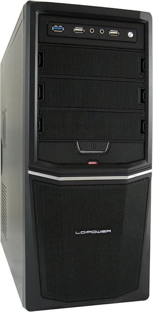 Carcasa PC LC-Power LC-924B (CASEPRO924B / 420H121.3), ATX, Micro ATX, Turnul Midi, Neagra