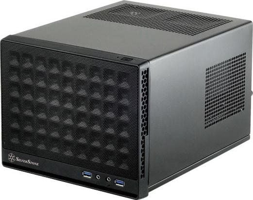 Carcasa PC SilverStone Sugo (SST-SG13B), Mini DTX, Mini ITX, Negru