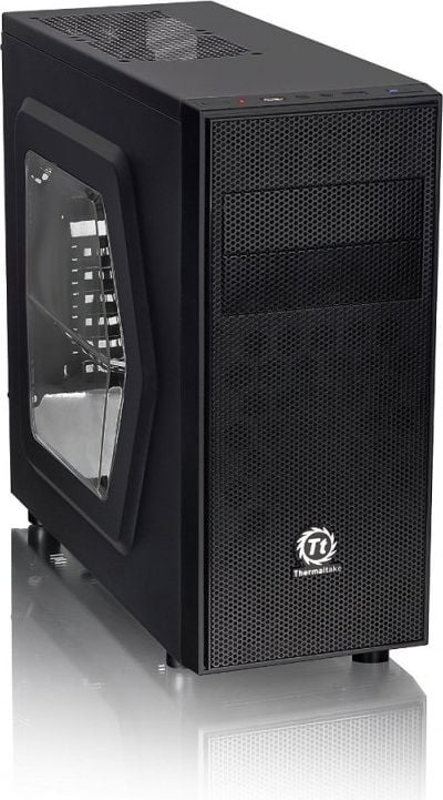 Carcasa PC Thermaltake Versa H24 (CA-1C1-00M1WN-00), ATX, Micro ATX (uATX), Negru