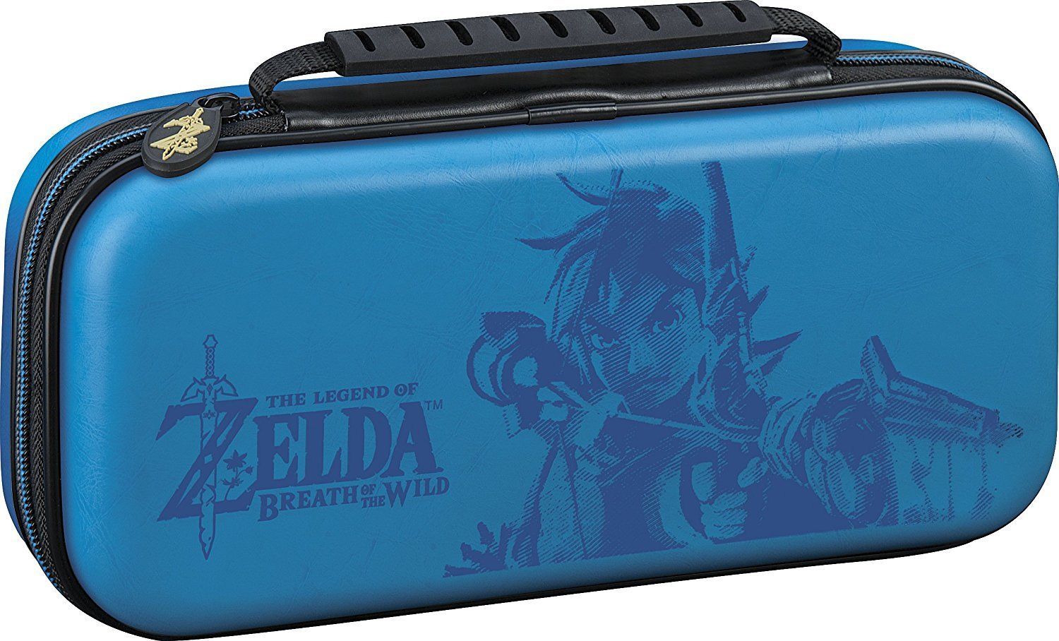 Carcasa Protectie Nintendo Switch Game Traveler Deluxe Travel Case Zelda Breath of the Wild Link Blue