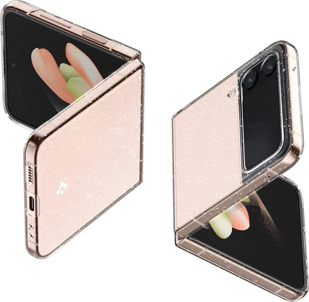 Carcasa Spigen AirSkin compatibila cu Samsung Galaxy Z Flip 4 5G Glitter Crystal