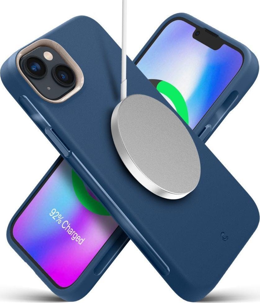 Carcasa Spigen Cyrill Ultra Color MagSafe compatibila cu iPhone 14 Plus Blue