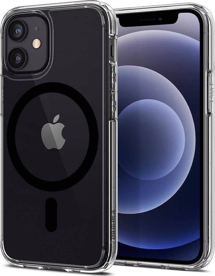 Carcasa Spigen Ultra Hybrid MagSafe compatibila cu iPhone 12/12 Pro Black
