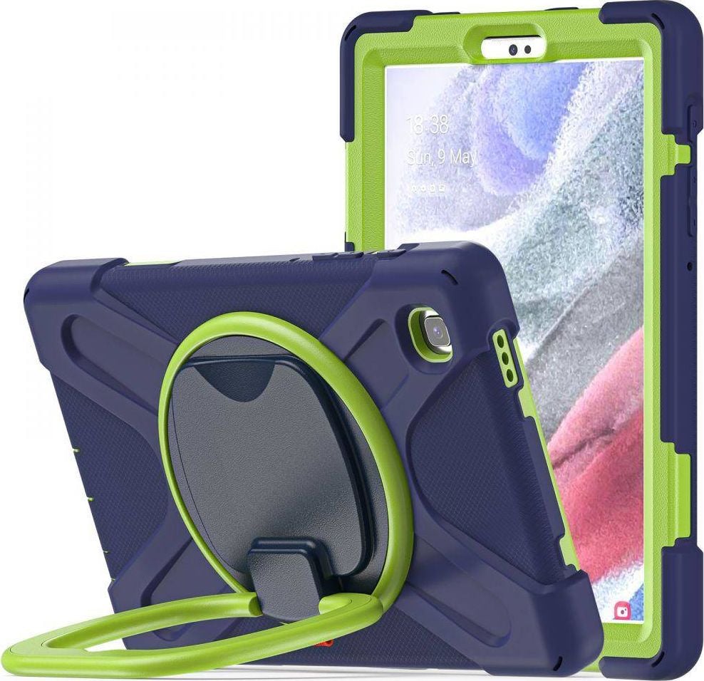 Carcasa TECH-PROTECT X-Armor compatibila cu Samsung Galaxy Tab A7 Lite 8.7` Navy/Lime