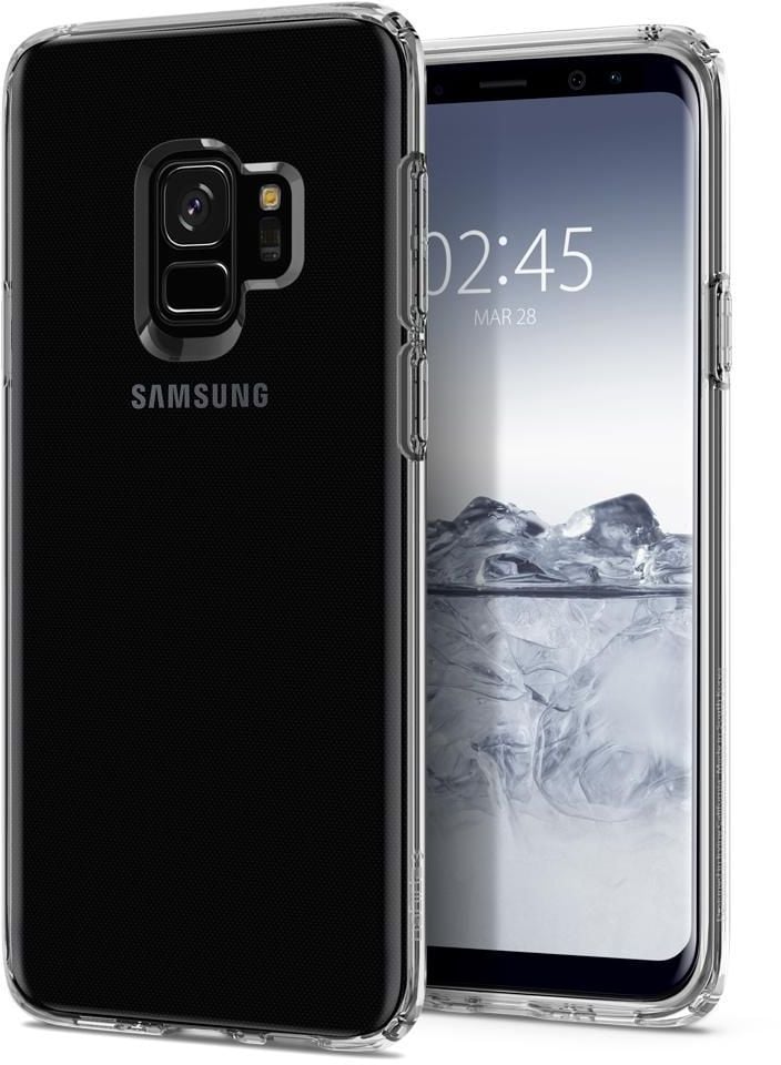 Huse telefoane - Carcasa transparenta Spigen Liquid Crystal Samsung Galaxy S9 Crystal Clear