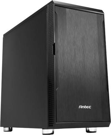 Carcase PC Antec P5, 0-761345-80012-9, Micro ATX, Mini ITX, Negru