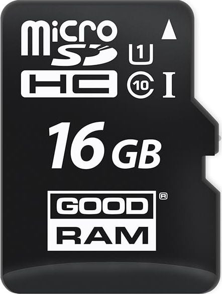 Card de memorie microSD Goodram 16GB,UHS I,cls 10, M1A0-0160R12