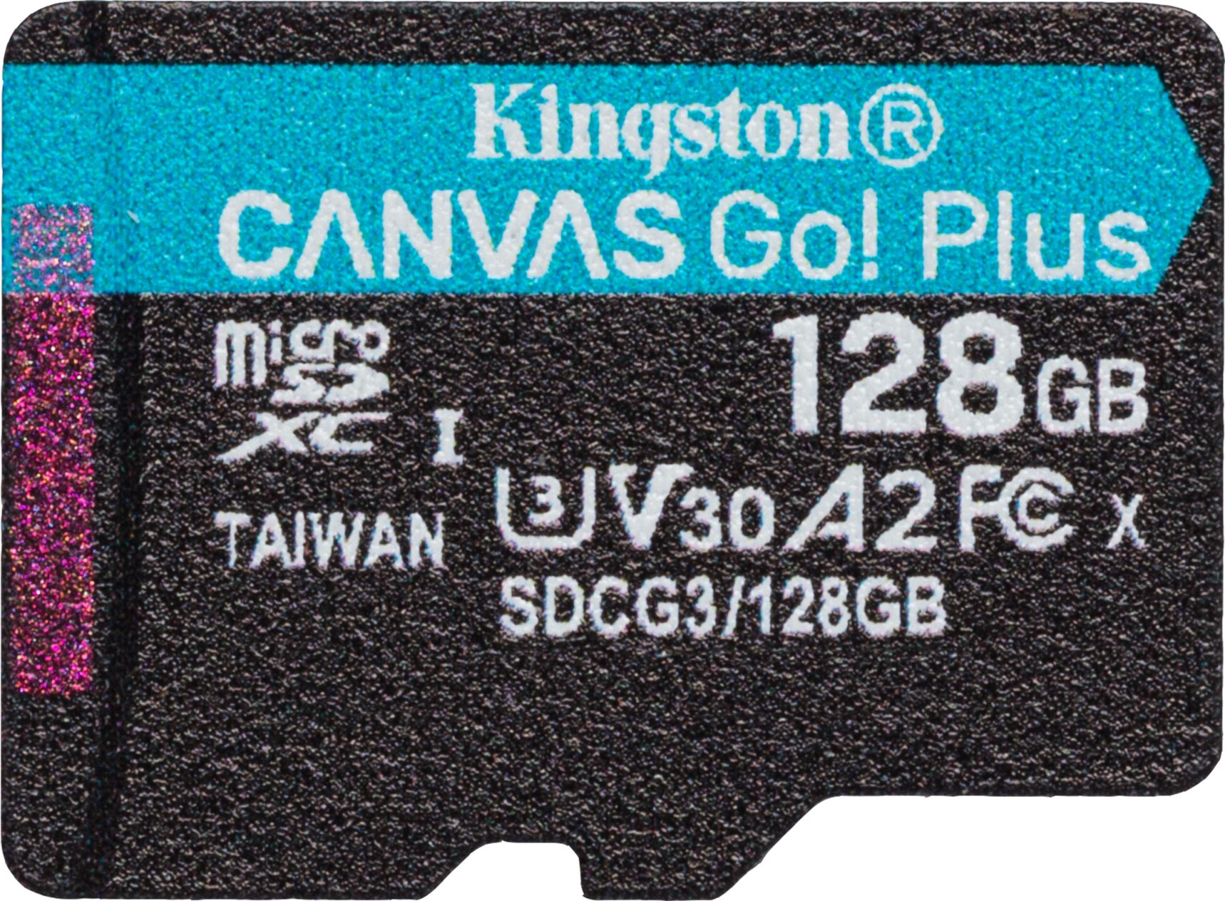 Card de memorie MicroSD Kingston Canvas GO Plus, 128GB, Clasa 10, UHS-I