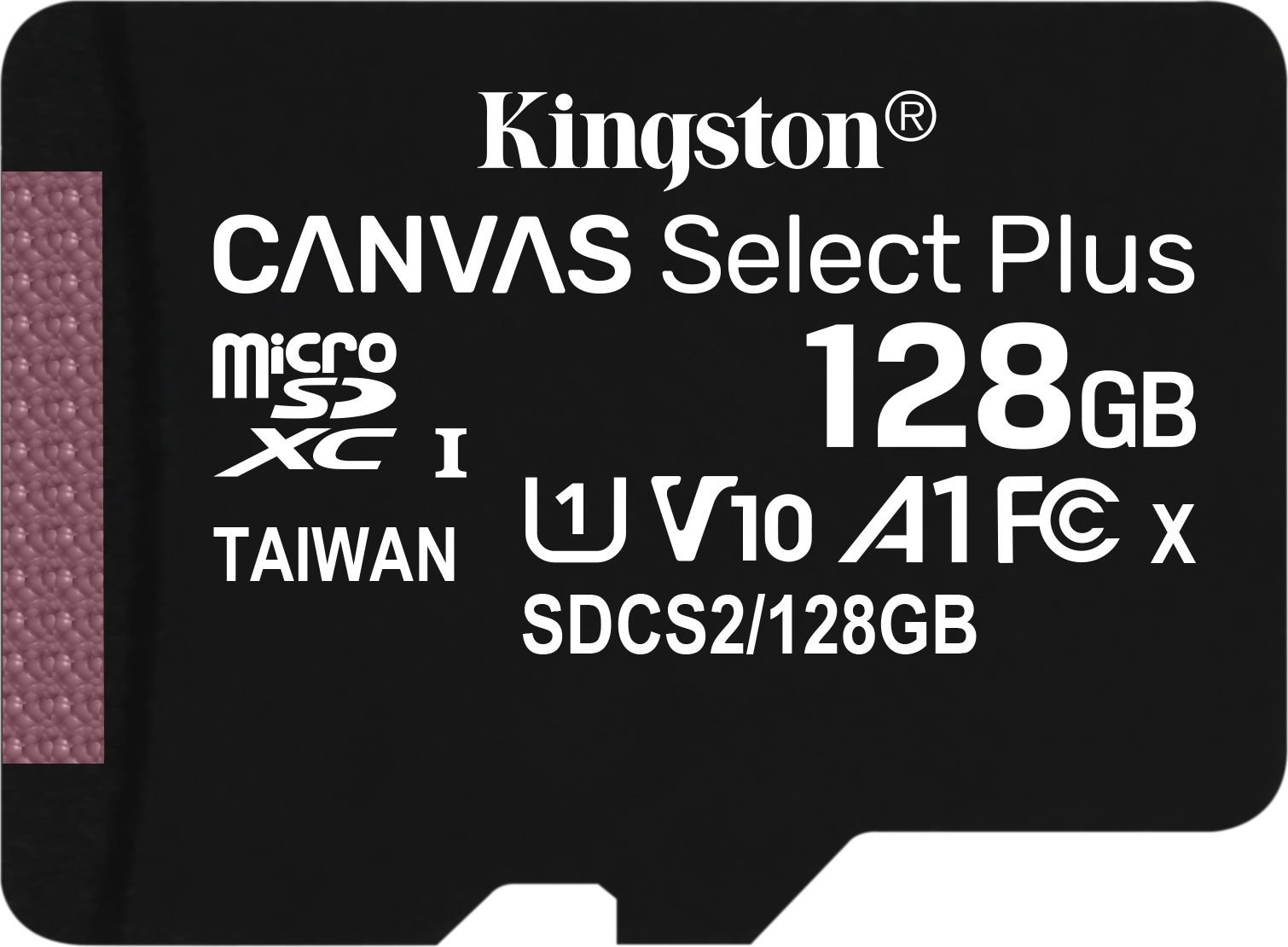 Carduri memorie - Card de memorie MicroSD Kingston Canvas Select Plus, 128GB, 100MB/s