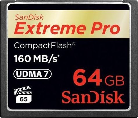 Card de memorie SanDisk Extreme Pro CompactFlash 64GB