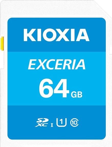 Card de memorie SDXC Kioxia Exceria (N203) 64GB,UHS I U1,LNEX1L064GG4