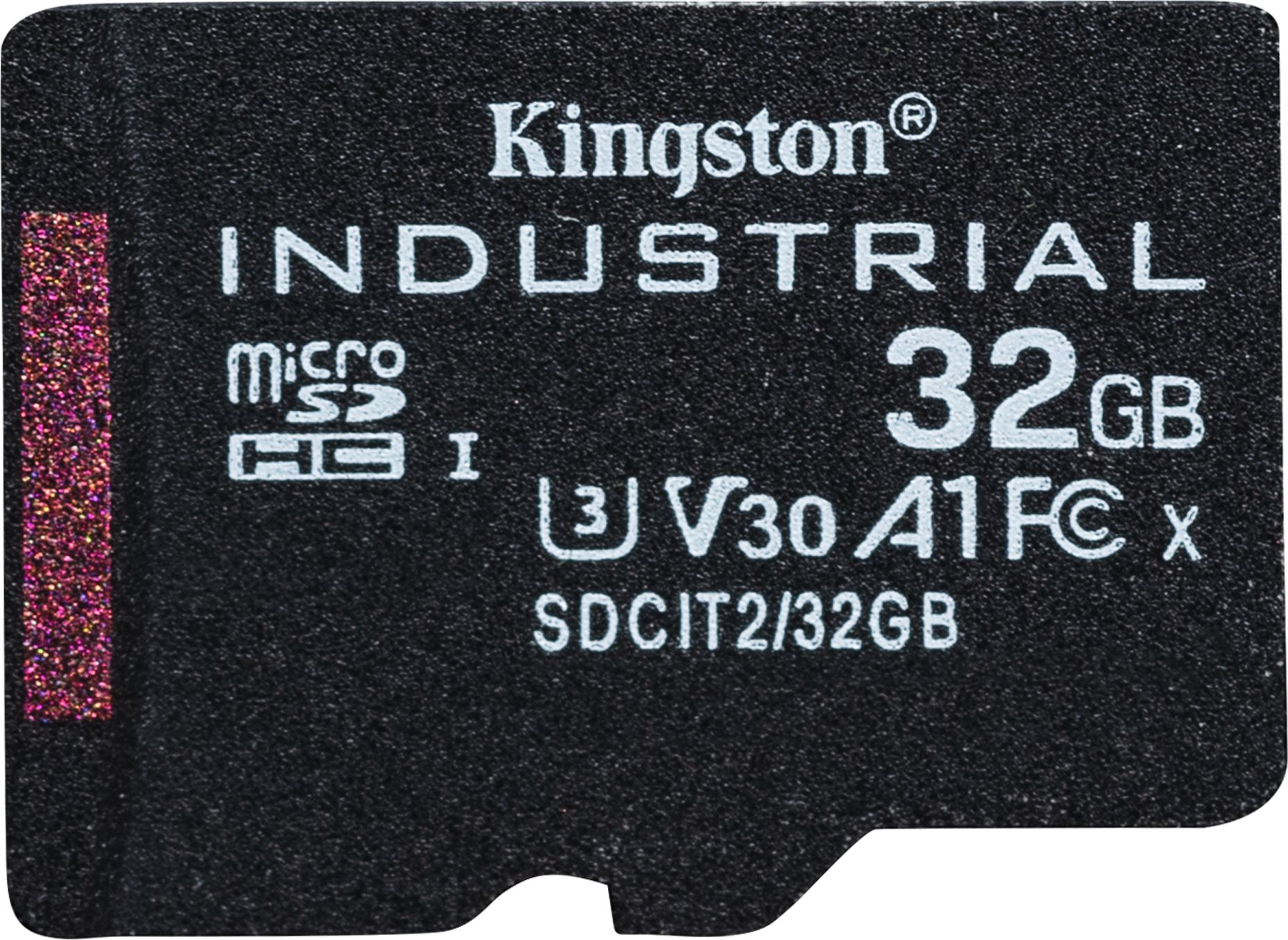Card Kingston Industrial MicroSDHC 32GB Clasa 10 UHS-I/U3 A1 V30 (SDCIT2/32GBSP)