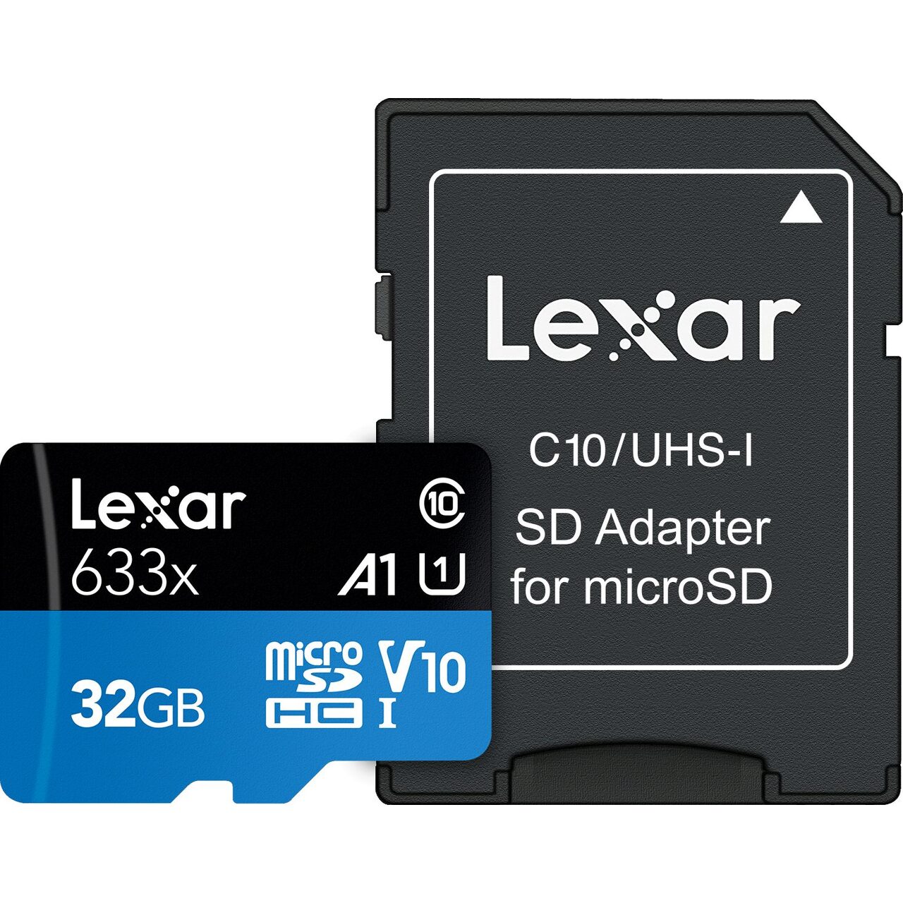 Card Lexar 633x MicroSDHC 32GB clasa 10 UHS-I/U1 A1 V10 (LSDMI32GBB633A)