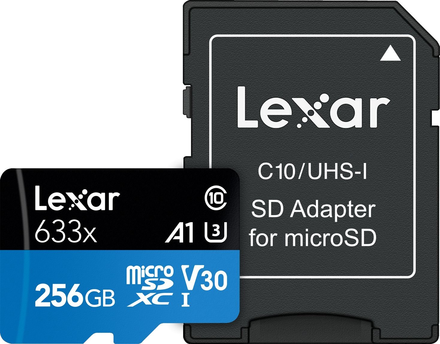 Card Lexar 633x MicroSDXC 256 GB clasa 10 UHS-I/U3 A1 V30 (LSDMI256BB633A)