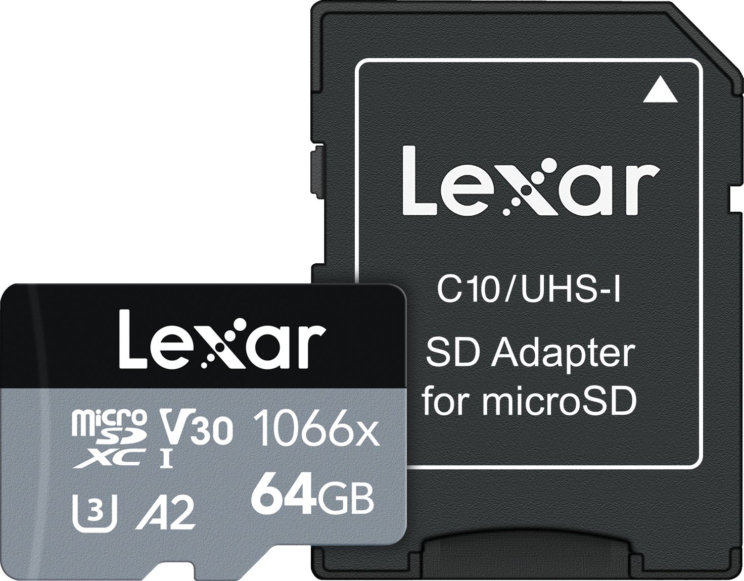 Card Lexar Professional 1066x MicroSDXC 64GB Clasa 10 UHS-I/U3 A2 V30 (LMS1066064G-BNANG)